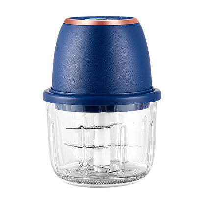 350ml USB Electric Meat Grinder & Food Chopper – Garlic Masher, Vegetable Slicer & Kitchen Blender