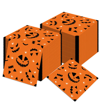 Halloween Disposable Paper Party Napkins