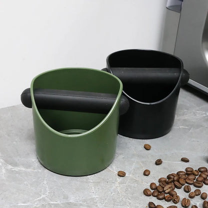 Coffee Knock Box Anti Slip With Removable Bar Grind Dump Bin Anti Slip Shock-absorbent For Barista Espresso Machine Accessories