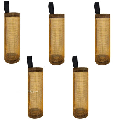 1-5PCS Kitchen Garbage Bag Storage Grocery Bag Holder Wall Mount Plastic Bag Holder Dispenser Hanging Storage Garbage Organizer