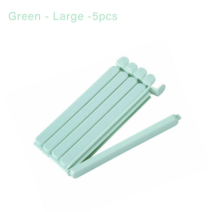 5/10/20Pcs Portable Kitchen Storage Food Snack Seal Sealing Bag Clips Sealer Clamp Plastic Tool Kitchen Accessories