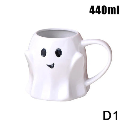 Halloween Wizard Ceramic Mug