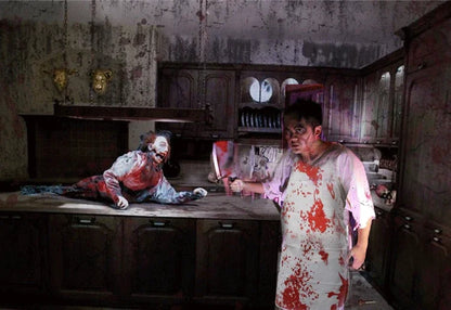 Halloween Butcher Blood Apron Costume