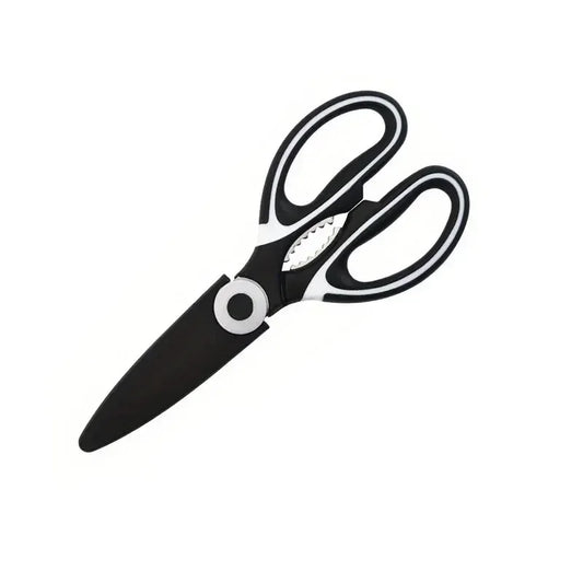 Multifunctional Stainless Steel Kitchen Scissors – Heavy-Duty Meat, Bone & Fish Shears