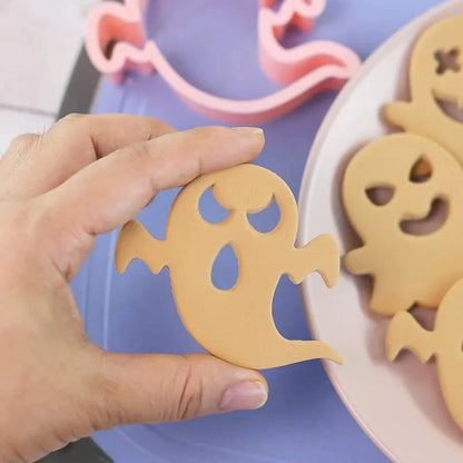 10-Piece Ghost Face Cookie Cutter Set