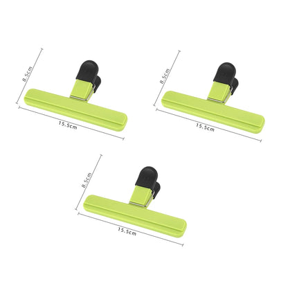 Portable Bag Clips Kitchen Storage Food Snack Seal Sealing Bag Clips Sealer Clamp Plastic Tool Kitchen Organization Accessories