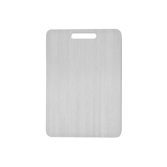304 Stainless Steel Titanium Cutting Board – Thickened Double-Sided Food Grade Portable Chopping Board