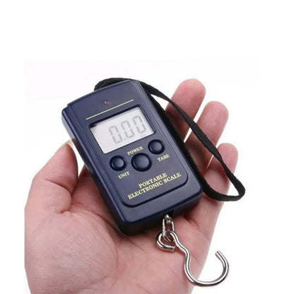 40kg Digital Electronic Hanging Scale – Portable Fishing, Luggage & Kitchen Weighing Tool