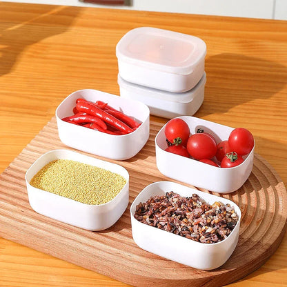 Food Sealed Crisper Refrigerator Food Vegetable Fruit Storage Container Rice Packaging Box Thermostability Kitchen Storage Boxes
