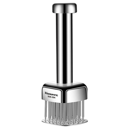 304 Stainless Steel Meat Tenderizer Needle Hammer – Steak & Pork Chop Piercer