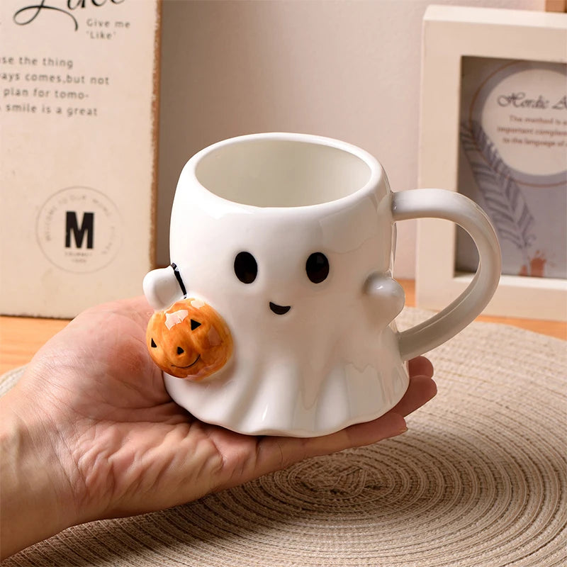 Halloween Wizard Ceramic Mug