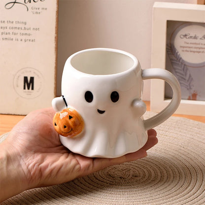 Halloween Wizard Ceramic Mug