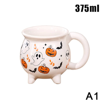 Halloween Wizard Ceramic Mug