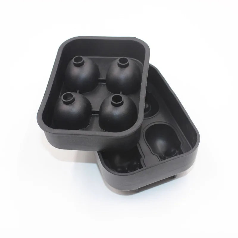 Skull Head Ice Ball Mold - BPA Free Silicone