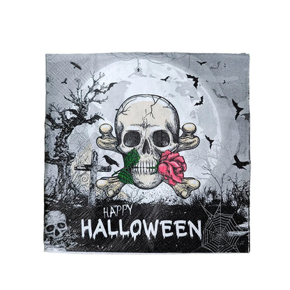 Halloween Disposable Paper Party Napkins