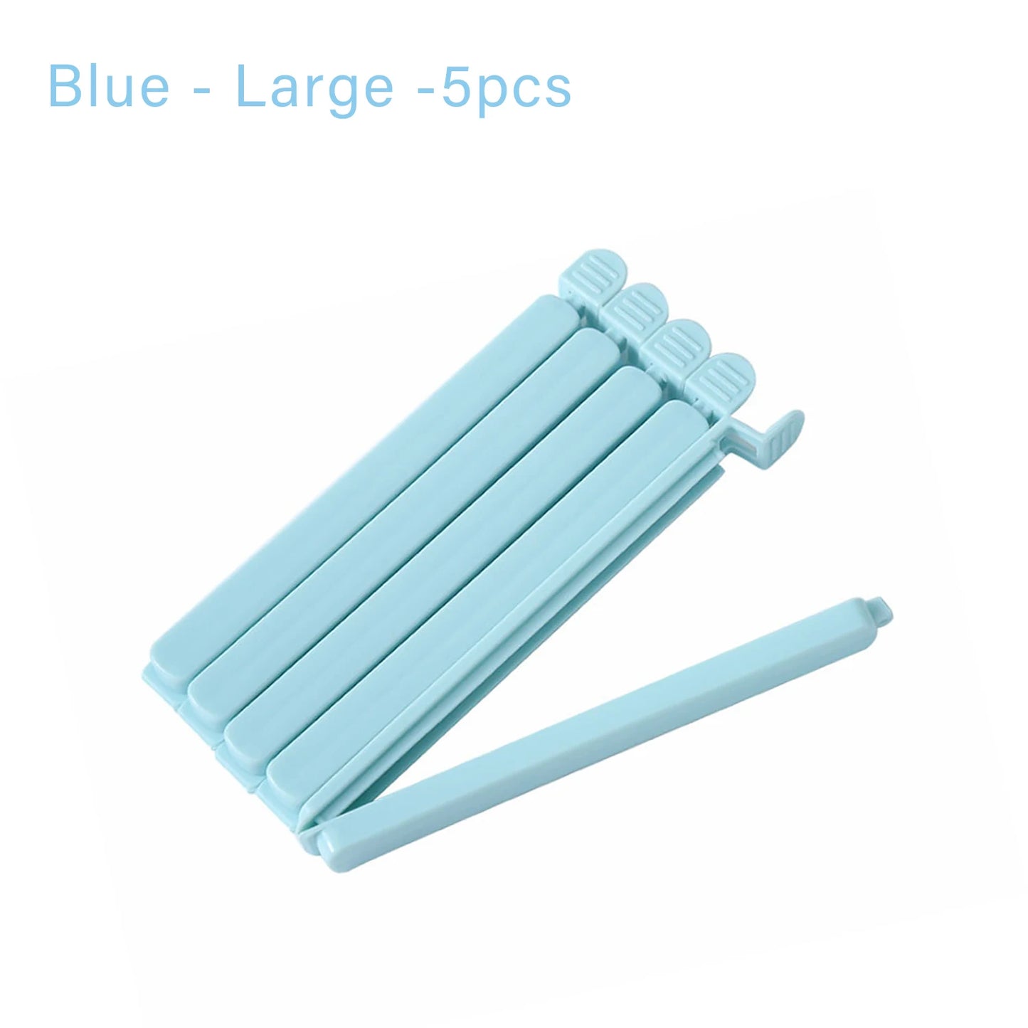 5/10/20Pcs Portable Kitchen Storage Food Snack Seal Sealing Bag Clips Sealer Clamp Plastic Tool Kitchen Accessories