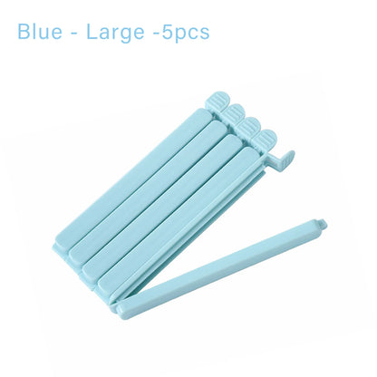 5/10/20Pcs Portable Kitchen Storage Food Snack Seal Sealing Bag Clips Sealer Clamp Plastic Tool Kitchen Accessories