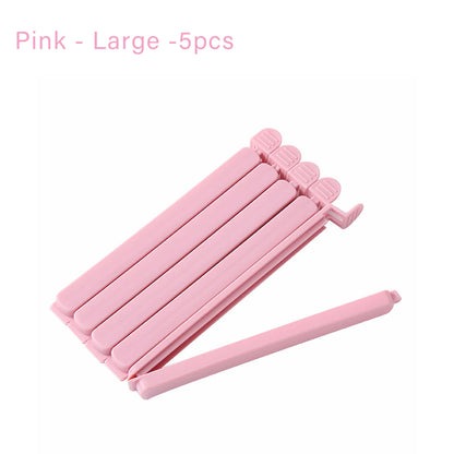 5/10/20Pcs Portable Kitchen Storage Food Snack Seal Sealing Bag Clips Sealer Clamp Plastic Tool Kitchen Accessories