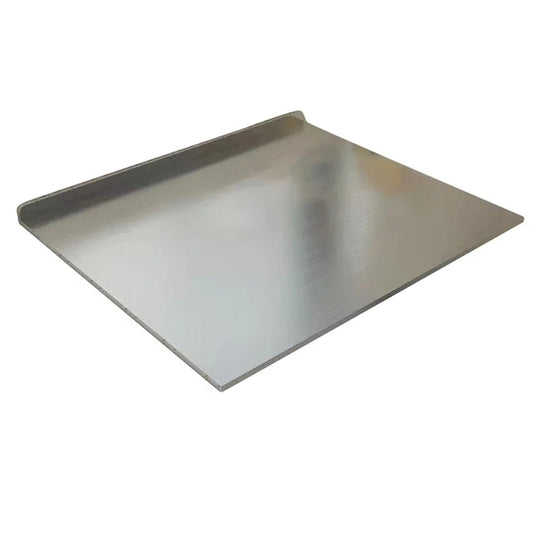L-Shaped Folding Stainless Steel Chopping Board – Double-Sided Fruit Cutting & Kneading Panel