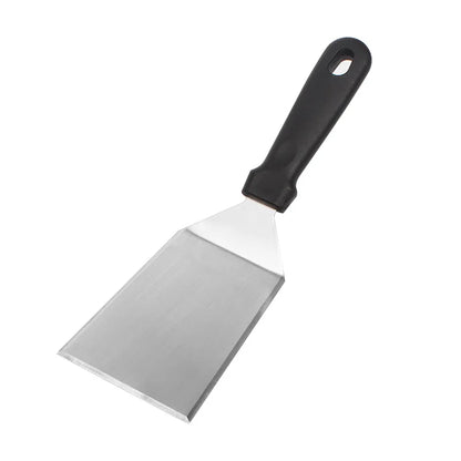 Kitchenley Wooden Handle Grill Spatula with Blade – Square Head Pizza Shovel, Pancake Turner & BBQ Steak Spatula