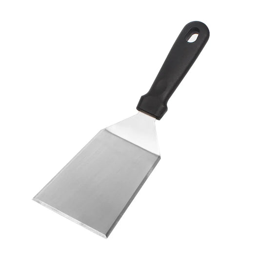 Kitchenley Wooden Handle Grill Spatula with Blade – Square Head Pizza Shovel, Pancake Turner & BBQ Steak Spatula