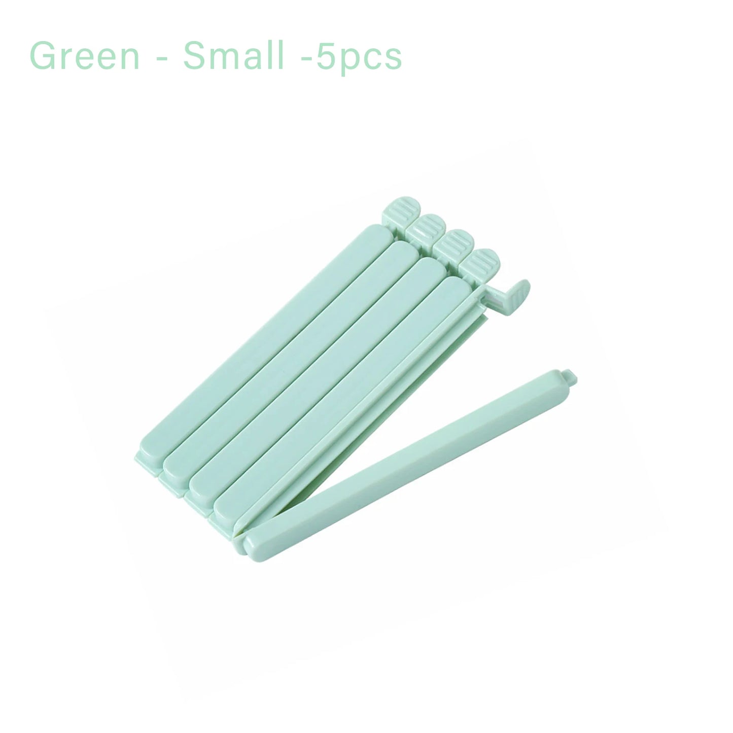 5/10/20Pcs Portable Kitchen Storage Food Snack Seal Sealing Bag Clips Sealer Clamp Plastic Tool Kitchen Accessories