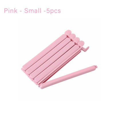 5/10/20Pcs Portable Kitchen Storage Food Snack Seal Sealing Bag Clips Sealer Clamp Plastic Tool Kitchen Accessories