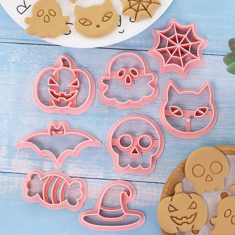 8-Piece Halloween Cookie Cutter Set