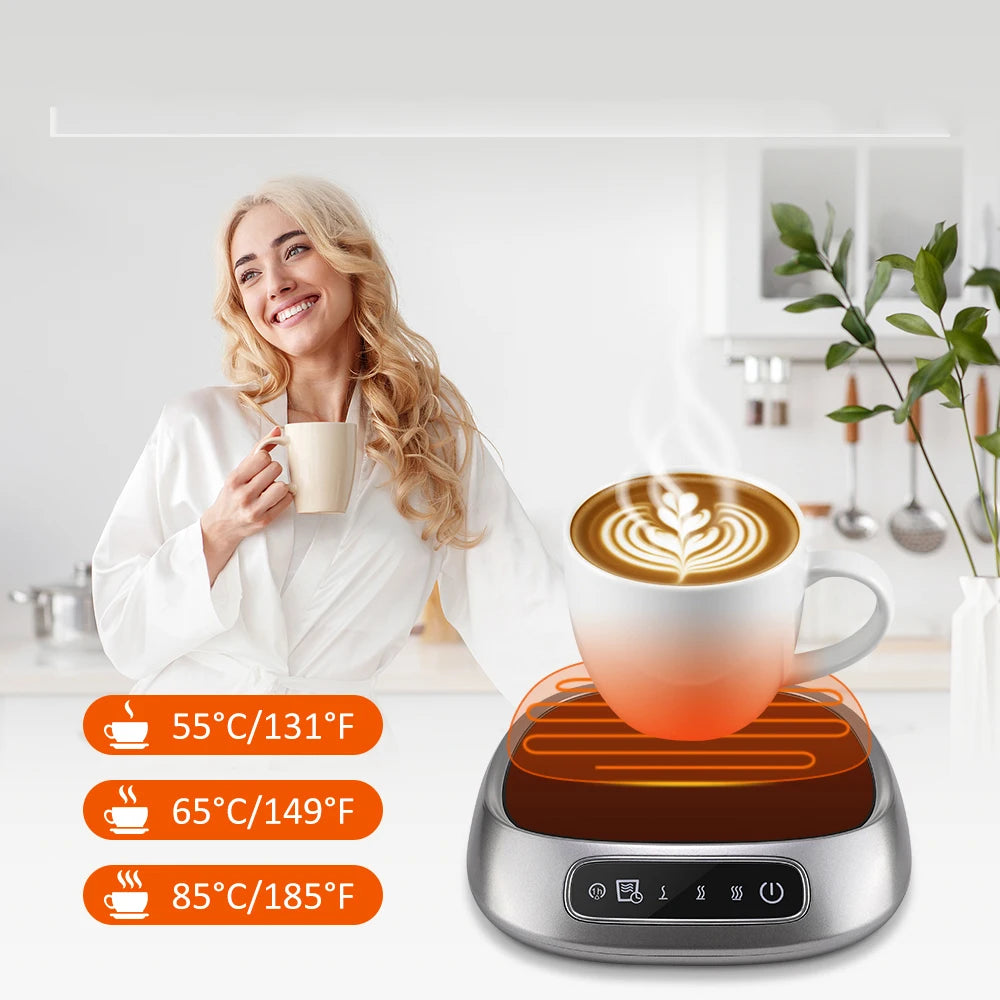 Coffee Mug Warmer Cup Heater for Home Office Electric Coaster Constant Temperature Hot Tea Makers Plate Milk Water Heating Pad
