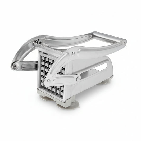 Stainless Steel French Fries Cutter – Manual Potato Slicer with 36/46-Hole Blade