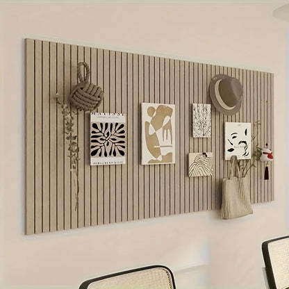 Large Bohemian Felt Wall Tiles - Round Cork Bulletin Boards, for Home and Office Decoration Wall Decor Living Room Decoration