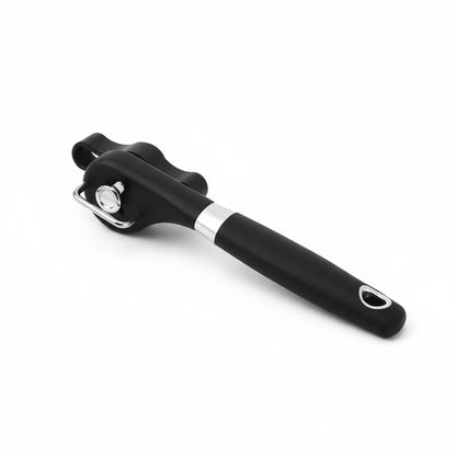 Kitchenley Professional Side-Cut Manual Can Opener – Easy-Grip Plastic Kitchen Tool for Safe, Clean Lid Removal