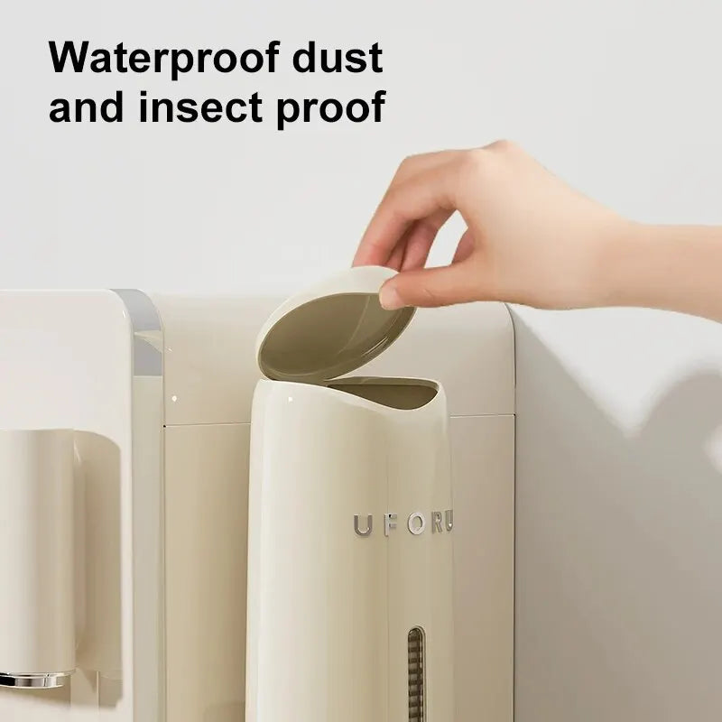 Home Perforation-Free Water Dispenser Cup Extractor,Living Room Kitchen Wall-mounted Bracket