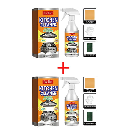 Kitchen Foam Heavy Oil Stain Cleaner Powerful Stain Remover Lemon Light Fragrance Ovens Home Cooktop Kitchenware Cleaning Bubble