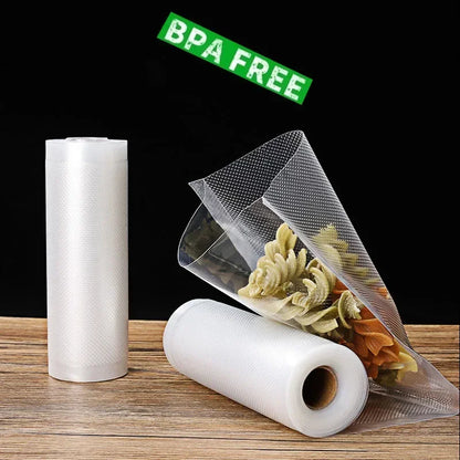 Household Vacuum Bags for Food Vacuum Sealer Food Fresh Long Keeping 12+15+20+25+30cm*500cm Rolls/Lot Bags for Vacuum Packer