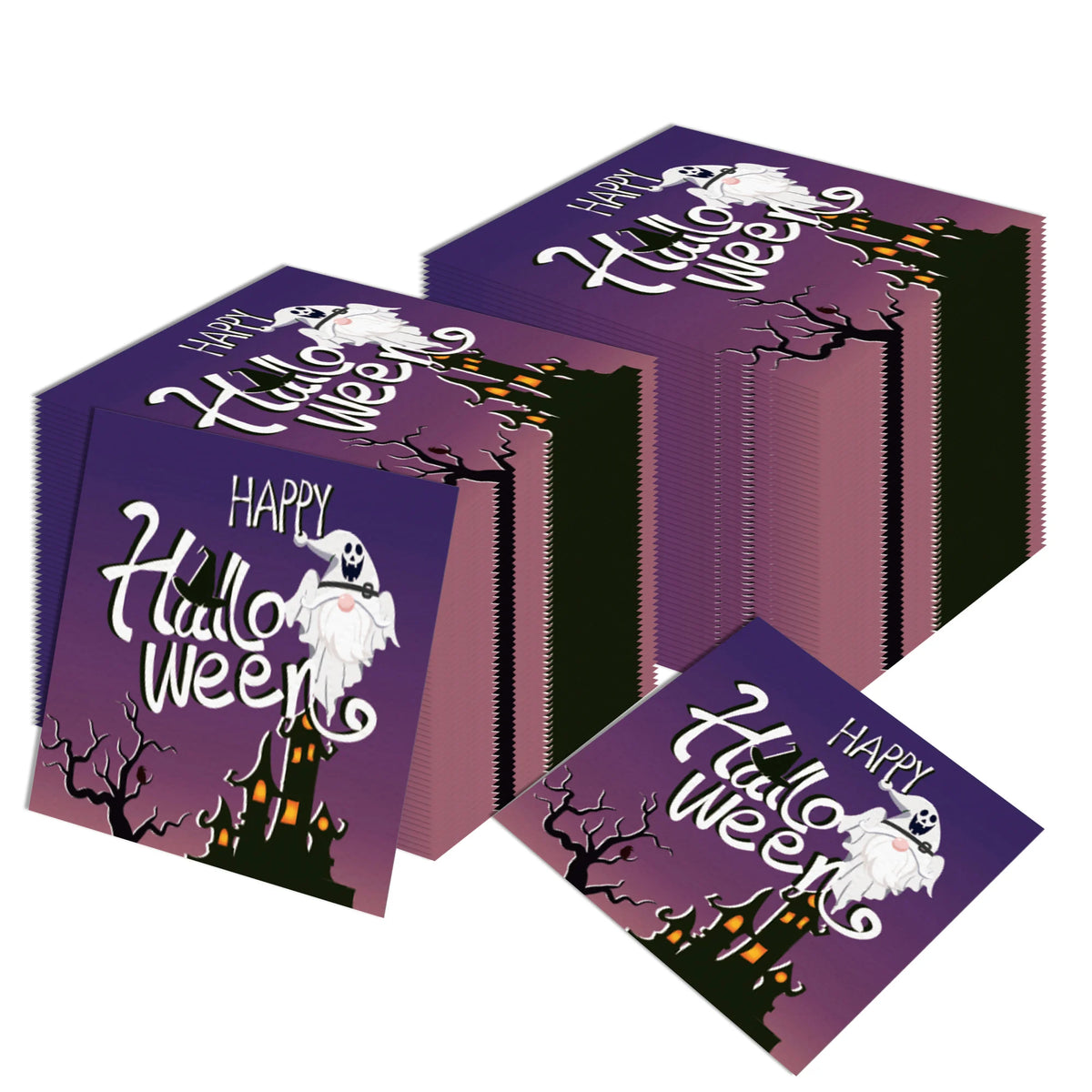 Halloween Disposable Paper Party Napkins