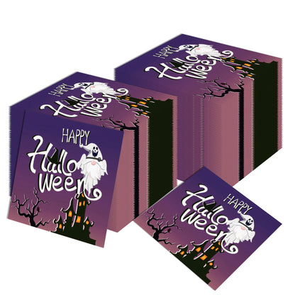 Halloween Disposable Paper Party Napkins