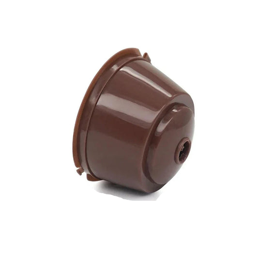 Reusable Coffee Capsule Filter Cup for Nescafe Dolce Gusto – Refillable Cap with Spoon & Brush