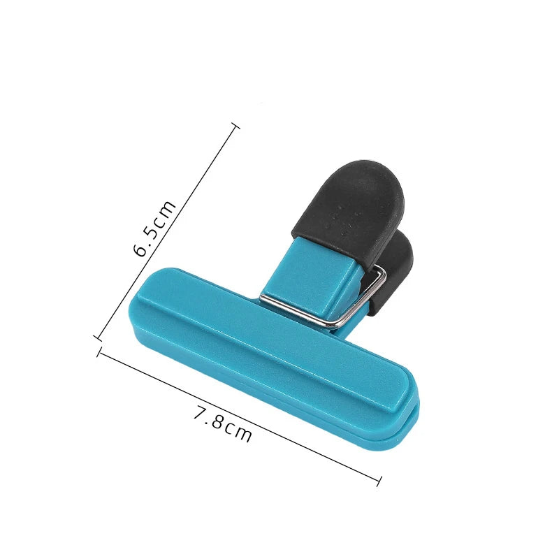 Portable Bag Clips Kitchen Storage Food Snack Seal Sealing Bag Clips Sealer Clamp Plastic Tool Kitchen Organization Accessories