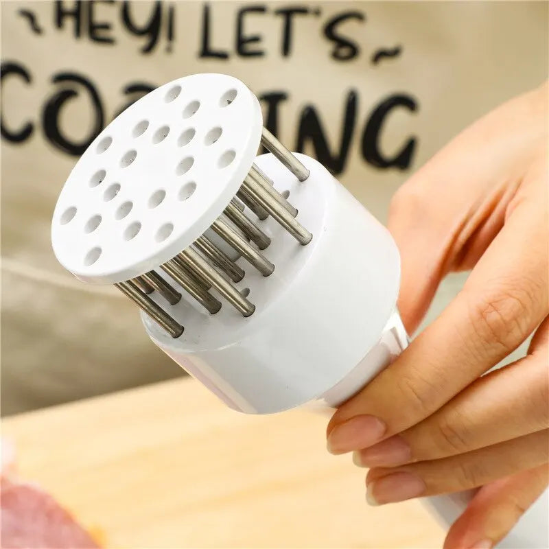 Handheld Meat Tenderizer Needle Hammer – Tendon Breaker for Pork Chop, Chicken & Wings