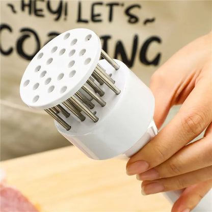 Handheld Meat Tenderizer Needle Hammer – Tendon Breaker for Pork Chop, Chicken & Wings