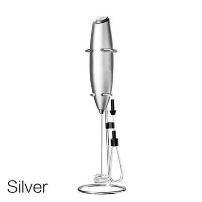 Powerful Electric Milk Frother, Handheld Mini Whisk for Coffee, Latte, Cappuccino, Kitchen Tools, Household Essentials