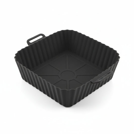 Reusable Air Fryer Silicone Liner – Non-Stick Baking Tray & Pizza Pan