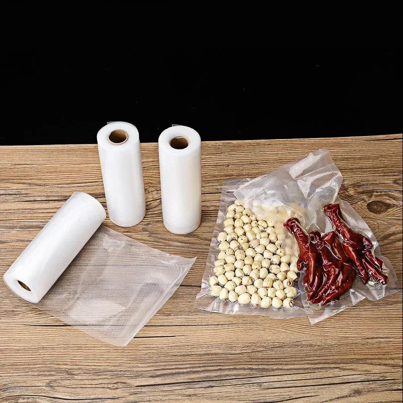 Household Vacuum Bags for Food Vacuum Sealer Food Fresh Long Keeping 12+15+20+25+30cm*500cm Rolls/Lot Bags for Vacuum Packer