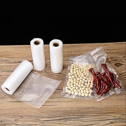 Household Vacuum Bags for Food Vacuum Sealer Food Fresh Long Keeping 12+15+20+25+30cm*500cm Rolls/Lot Bags for Vacuum Packer