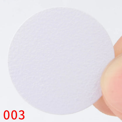 54pcs/Sheet Self Adhesive Furniture Screw Cap Cover Stickers Round Stickers for Home Wood Craft Desk Cabinet Decorative Decals