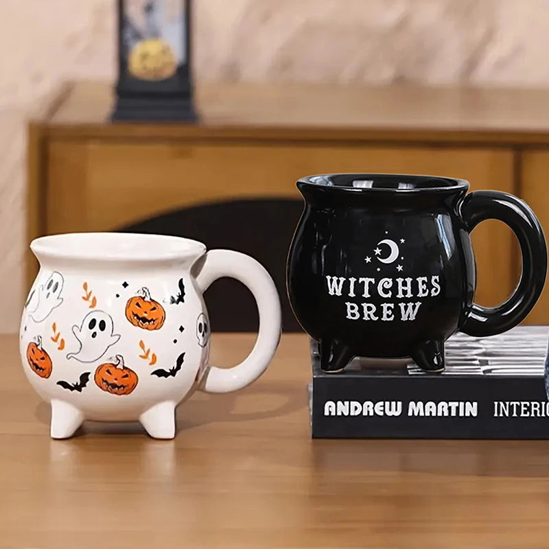 Halloween Wizard Ceramic Mug