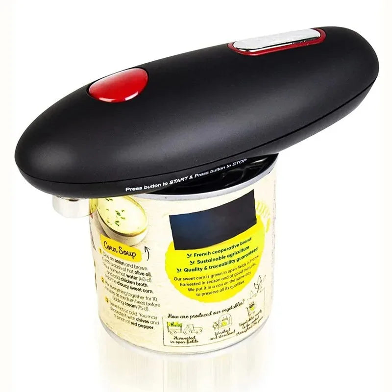Electric Can Opener Electric Can Opener Automatic Jar Bottle Machine Portable Kitchen Opening Opener Tool One Touch Can Opener