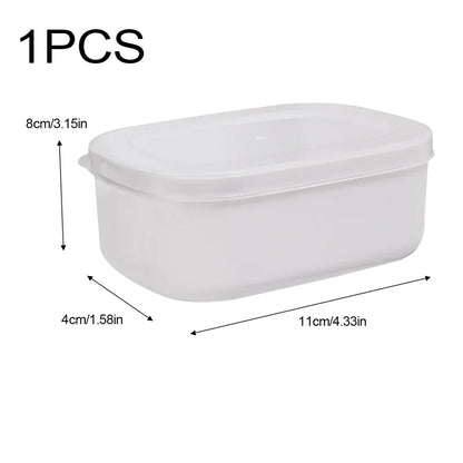 Food Sealed Crisper Refrigerator Food Vegetable Fruit Storage Container Rice Packaging Box Thermostability Kitchen Storage Boxes