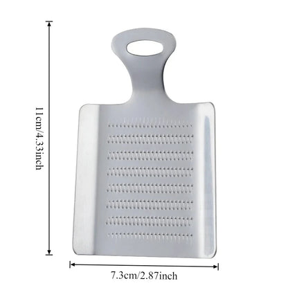 Stainless Steel Manual Ginger Grater – Kitchen Food Grinder & Baby Food Tool - Kitchenley